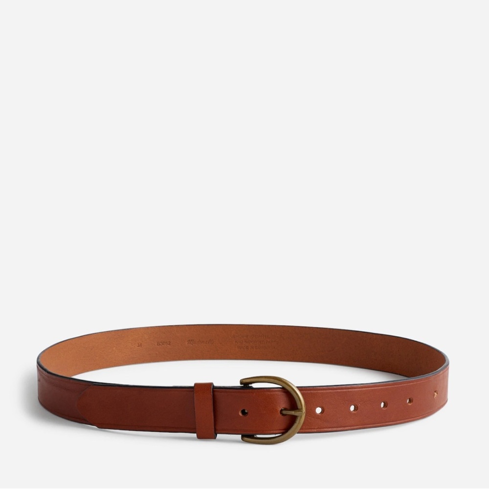 Madewell Medium Perfect Leather Belt
